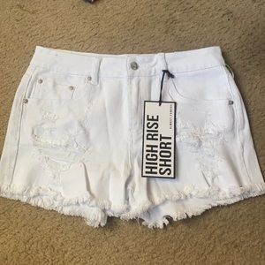high waisted shorts
